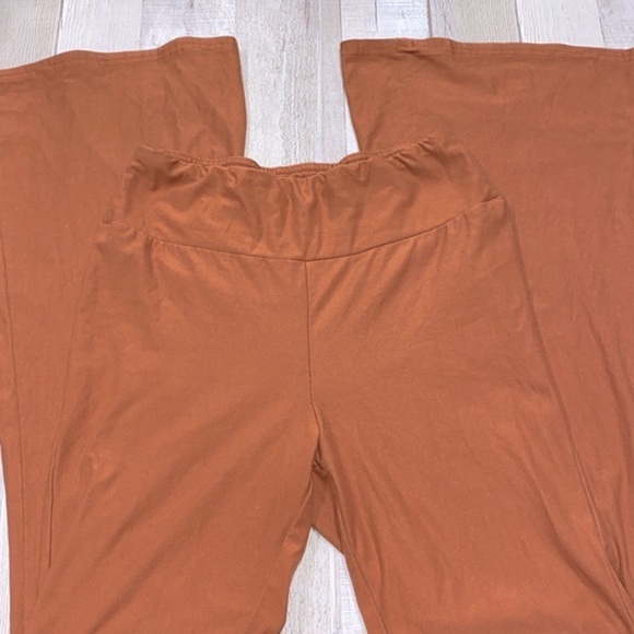 NOBO orange flare yoga pants size 7-9 juniors - Picture 2 of 4